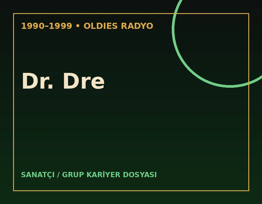 Dr. Dre — 1990’lar sanatçı dosyası