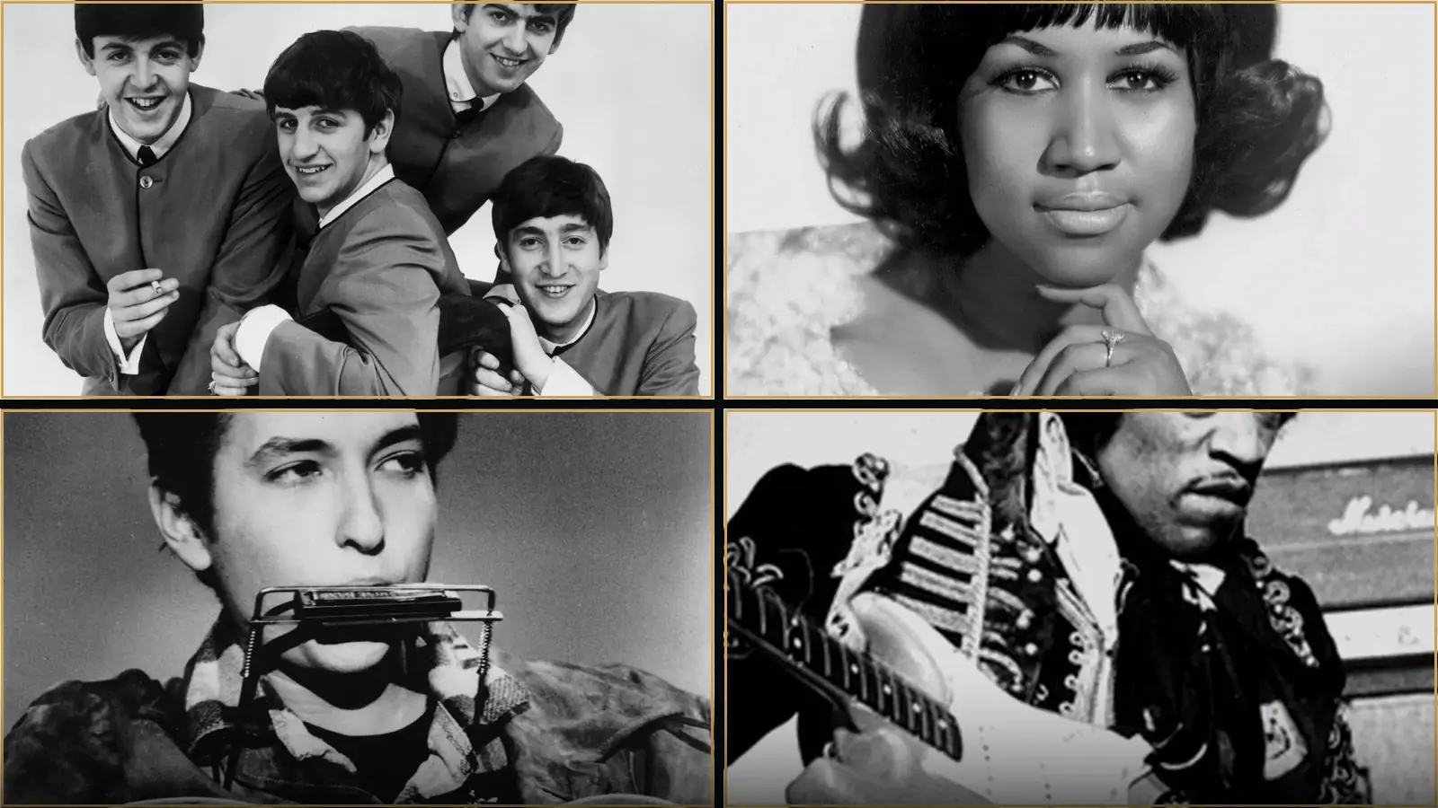 1960’ların rock, soul, folk ve dünya müziği tarzları