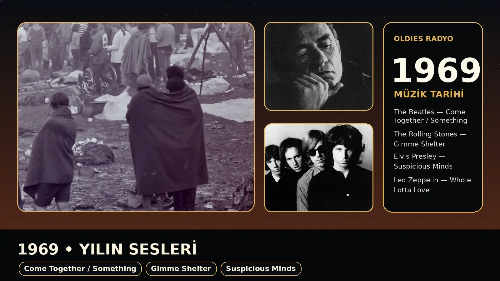 1969: A Year in Music History · Oldies Radyo archive
